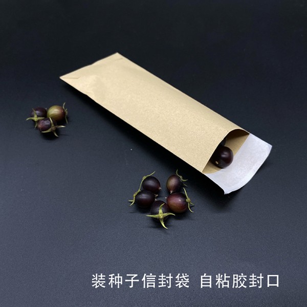 厂家批发黄色牛皮纸信封小号双面胶信封袋加厚自粘小信封文件袋