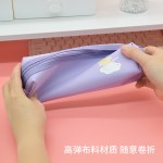 洪星牛津布卡通笔袋大容量可爱中小学生铅笔袋耐磨文具收纳可印刷