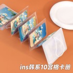 小红书同款伸缩折叠透明卡册大三寸照片收纳册爱豆小卡收纳展示册