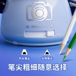 电动转笔刀卷笔刀全自动削笔器小学生专用三角洞洞铅笔刨笔机神器