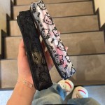 可爱kitty网纱收纳笔袋便携小容量化妆刷收纳手拿小包包