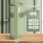网纱透明笔袋学生初中生考试文具袋2025新款女生大容量简约铅笔袋