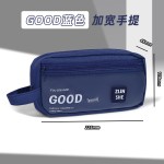 小学生大容量笔袋耐脏简约文具盒高颜值三层酷炫铅笔盒笔袋批发