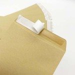 包邮源头工厂空白中式信封自粘胶封口复古黄色加厚牛皮纸信封袋
