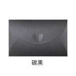 现货爱心扣信封印刷logo会员卡封套邀请函卡片创意珠光纸信封制作