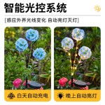厂家led太阳能蒲公英花灯地插灯户外节日装饰庭院花园草坪景观灯