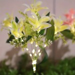 太阳能百合花灯户外灯庭院灯别墅景观防水地插灯花园装饰灯草坪灯