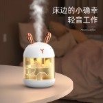 跨境USB萌宠迷你夜灯加湿器大雾量家用卧室办公室梦幻木马加湿器