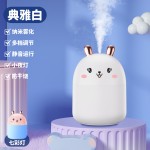 萌宠加湿器办公室USB小型家用桌面雾化器车载香薰迷你加湿器礼品