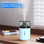2025迷你加湿器车载usb家用多功能静音小型雾化喷雾机跨境氛围灯