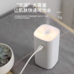 车载跨境新款桌面雪山空气加湿器卧室静音小型家用办公室定制logo