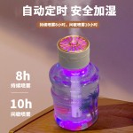 2026新款微景观加湿器静音空气净化器家用卧室桌面小型车载香薰机