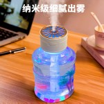 2026新款微景观加湿器静音空气净化器家用卧室桌面小型车载香薰机