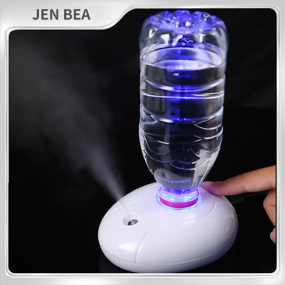 JINENBEI矿泉水瓶加湿器小型迷你插电便携办公室桌面家用静音卧室