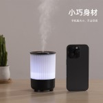 跨境新品智能香薰机自动喷香机七彩氛围灯办公家用卧室便携加湿器