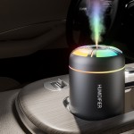 跨境usb迷你极光加湿器小型大雾量车载办公桌面家用七彩夜灯香薰