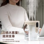 新款1.5L加湿器家用轻音卧室三喷大雾量无线便携式办公室桌面小型