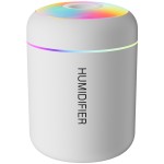 火星炮灰加湿器USB迷你车载小型静音大雾量七彩氛围灯家用空调房