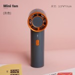 新品迷你手持高速风扇跨境 户外便携式usb充电涡轮桌面小风扇批发