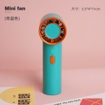 新品迷你手持高速风扇跨境 户外便携式usb充电涡轮桌面小风扇批发