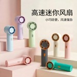 新品迷你手持高速风扇跨境 户外便携式usb充电涡轮桌面小风扇批发