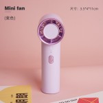 新品迷你手持高速风扇跨境 户外便携式usb充电涡轮桌面小风扇批发