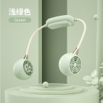 夏季电器懒人挂脖风扇USB充电便携迷你电风扇随身户外涡轮小风扇