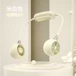 夏季电器懒人挂脖风扇USB充电便携迷你电风扇随身户外涡轮小风扇
