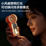 跨境新款X699迷你手持小风扇 usb充电口袋风扇便携高速小风炮礼品