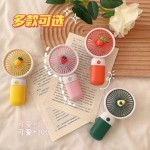 夏天小风扇插电款usb充电小风扇便携式支架迷你手持小风扇