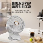 超静音小风扇便携USB学生宿舍办公室桌面夹扇大风充插两用电风扇