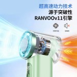 夏季高速迷你手持风扇USB充电持久续航涡轮暴力便携式户外小风扇