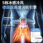 挂夹式风扇挂腰懒人usb充电手持风扇户外便携式随身迷你桌面办公
