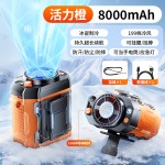 爆款降温神器冰敷感挂脖户外工地便携随身露营手持夹腰挂腰小风扇