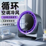 新款桌面风扇家用轻音电风扇移动小型办公室桌面充电便携宿舍台式