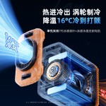 2025新款制冷风扇挂腰随身便携式夹腰usb充电户外工地降温神器批