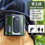 代发包售后抖音跨境爆款多档风速调节挂腰风扇usb高速便携式风扇