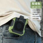 代发包售后抖音跨境爆款多档风速调节挂腰风扇usb高速便携式风扇