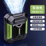 代发包售后抖音跨境爆款多档风速调节挂腰风扇usb高速便携式风扇