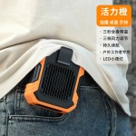 代发包售后抖音跨境爆款多档风速调节挂腰风扇usb高速便携式风扇