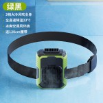 挂腰风扇便携式夹腰usb充电随身户外无叶挂脖风扇桌面手持小风扇