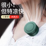 挂夹式usb小风扇挂脖随身夹腰便携超静音大风力学生宿舍轻奢便携