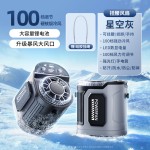 厂家批发便携长续航挂腰风扇高温作业随身夹腰百档降温小型小风扇