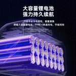 外贸跨境灭蚊灯家用室内紫光诱纹捕纹灯充电款桌面小型电击灭蚊器