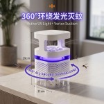 工厂直销仿生紫灯诱蚊吸入式灭蚊灯USB灭蝇驱蚊器LED家用灭蚊灯