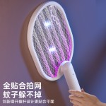 跨境灭蚊灯充插两用家用室内驱蚊器户外电击式灭蚊器二合一电蚊拍