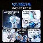 跨境手持风扇户外便携涡轮迷你风扇半导体制冷充电冰敷冷风长续航