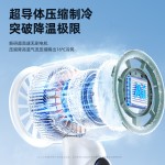 夏季新款199档高速手持风扇USB充电迷你便携式涡轮冰敷小风扇礼品