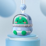 夏季创意儿童挂脖风扇户外挂绳风扇小巧便携手持扇学生礼品