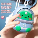 夏季创意儿童挂脖风扇户外挂绳风扇小巧便携手持扇学生礼品